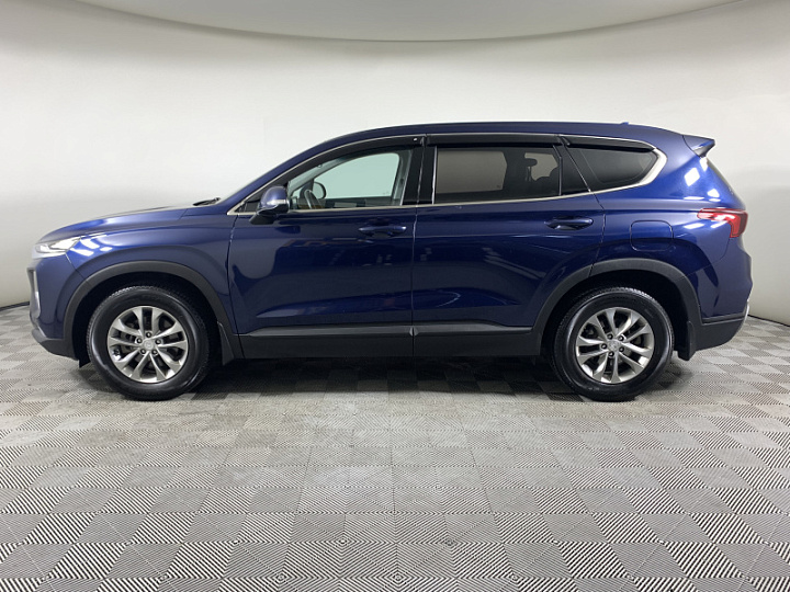 Hyundai Santa Fe 2.4, 2019 года, Автоматическая, Синий