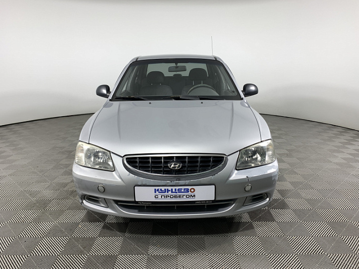 HYUNDAI Accent 1.5, 2006 года, Механика, Серебристый