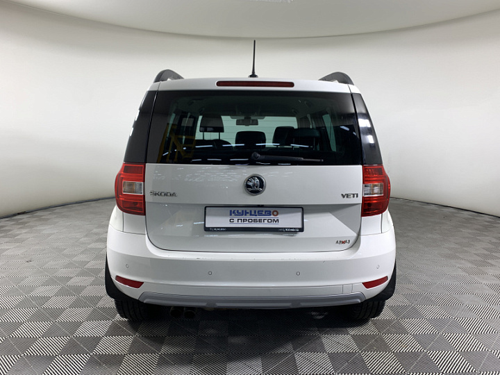 SKODA Yeti 1.8, 2014 года, Робот, БЕЛЫЙ