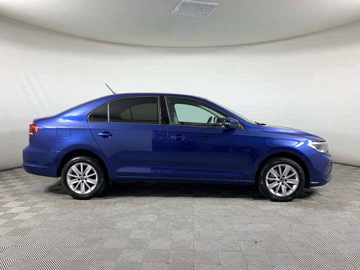 VOLKSWAGEN Polo 1.6, 2021 года, Автоматическая, СИНИЙ