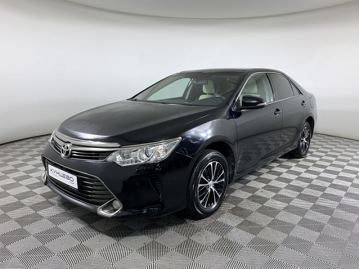 TOYOTA Camry 2.5, 2015 года, Автоматическая, Черный металлик