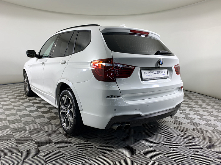 BMW X3 3, 2014 года, Автоматическая, БЕЛЫЙ