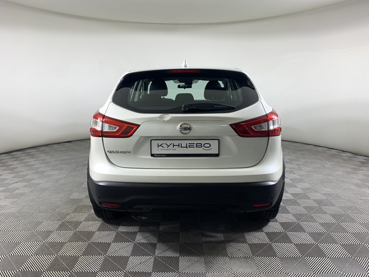 Nissan Qashqai 2, 2018 года, Вариатор, Белый