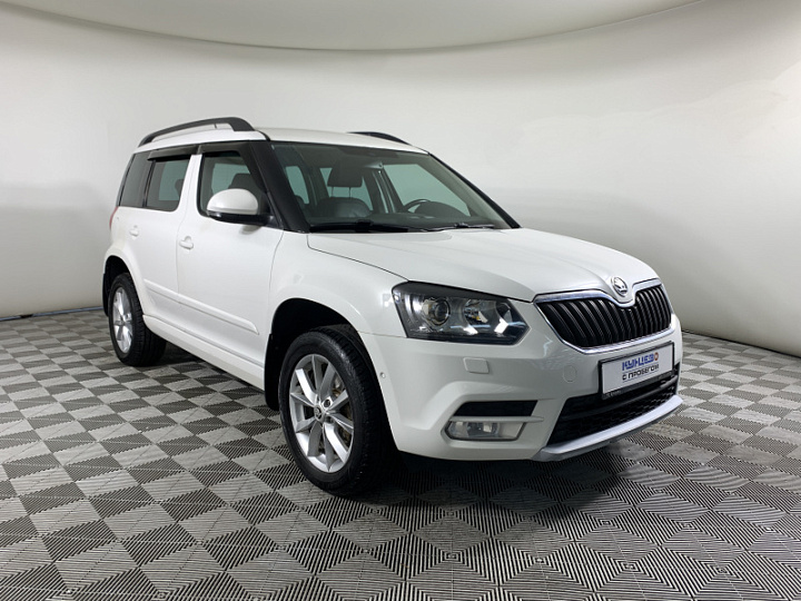 SKODA Yeti 1.8, 2014 года, Робот, БЕЛЫЙ