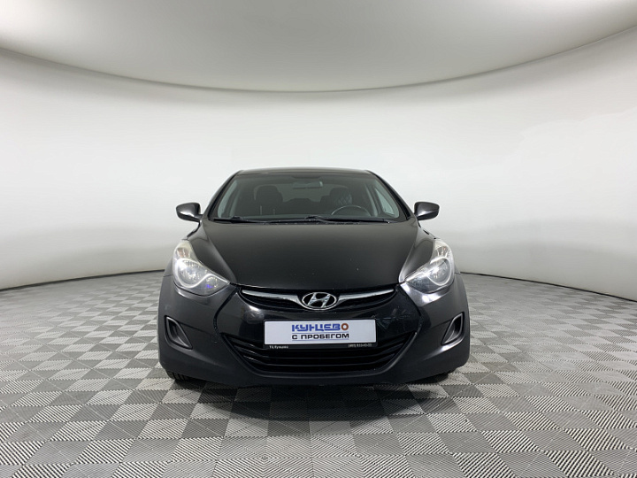 HYUNDAI Elantra 1.6, 2013 года, Механика, ЧЕРНЫЙ