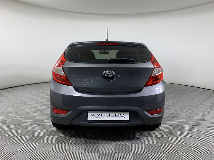 HYUNDAI Solaris 1.4, 2013 года, Автоматическая, Черно-Серый
