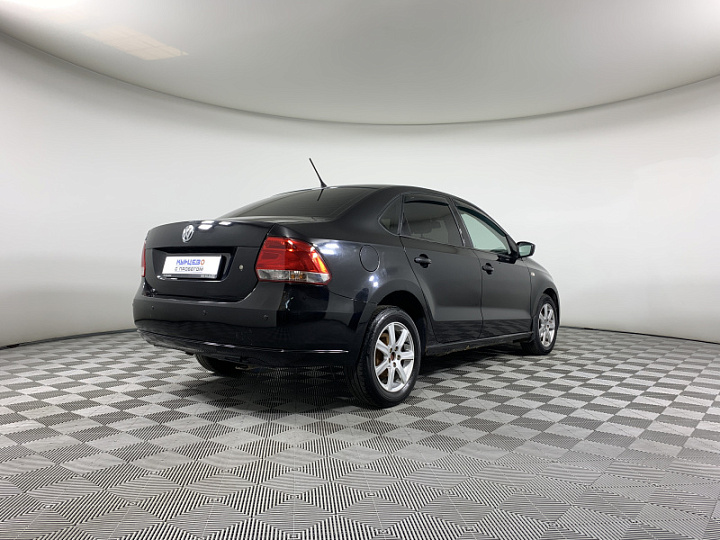 VOLKSWAGEN Polo 1.6, 2013 года, Автоматическая, ЧЕРНЫЙ