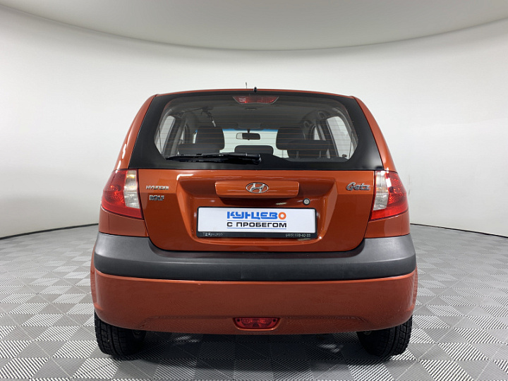 HYUNDAI Getz 1.4, 2007 года, Автоматическая, КРАСНЫЙ