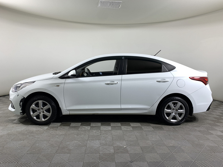 HYUNDAI Solaris 1.4, 2019 года, Механика, БЕЛЫЙ