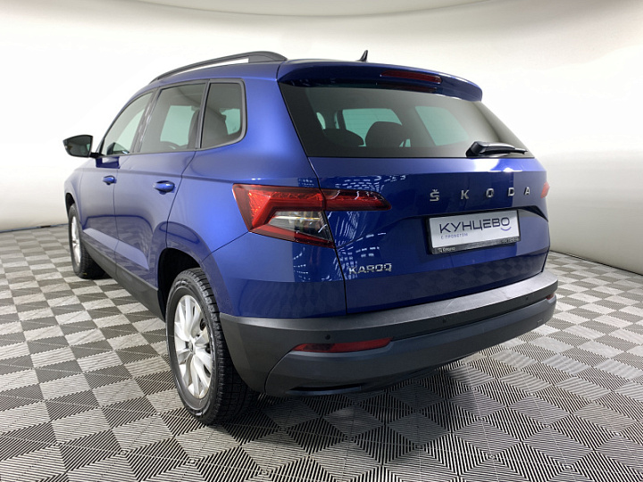 SKODA Karoq 1.4, 2020 года, Автоматическая, СИНИЙ