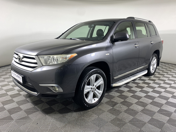Toyota Highlander 3.5, 2012 года, Автоматическая, Серый