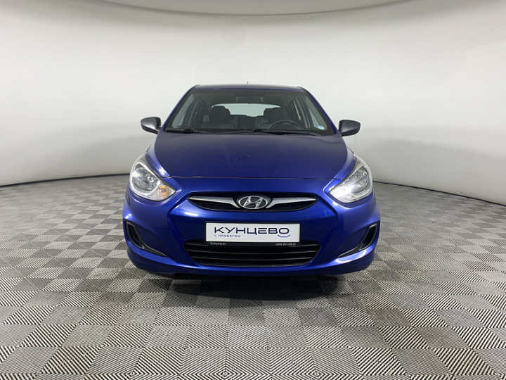 HYUNDAI Solaris 1.6, 2012 года, Автоматическая, ТЕМНО-СИНИЙ