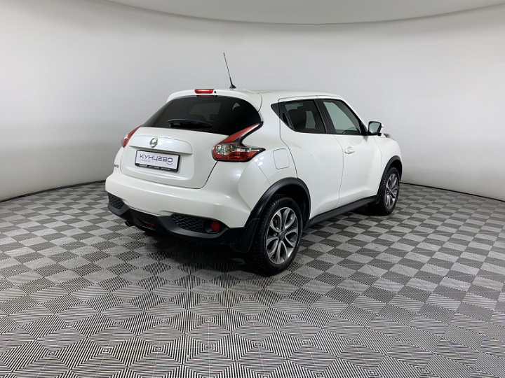 NISSAN Juke 1.6, 2017 года, Вариатор, БЕЛЫЙ