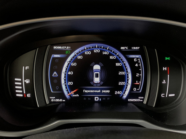 Geely Atlas 2.4, 2018 года, Автоматическая, Темно-серый