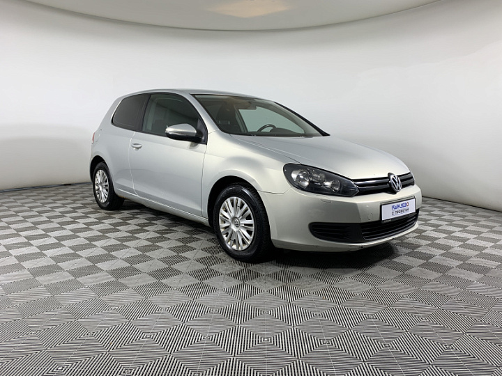 VOLKSWAGEN Golf 1.4, 2012 года, Робот, Серебристо-желтый