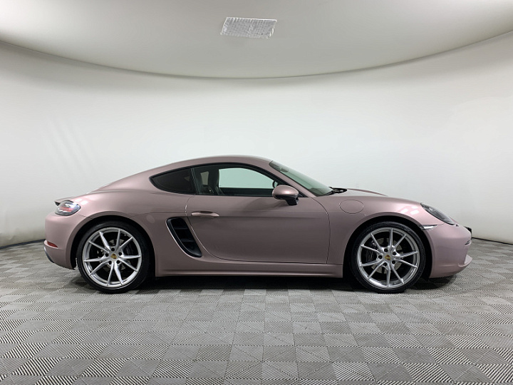 Porsche Cayman 2, 2022 года, Робот, Красный