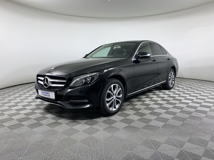 MERCEDES-BENZ C-Класс 180 1.6, 2015 года, Автоматическая, ЧЕРНЫЙ