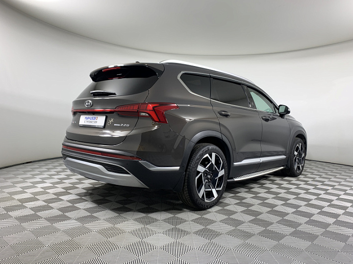 HYUNDAI Santa Fe 2.2, 2021 года, Робот, КОРИЧНЕВЫЙ