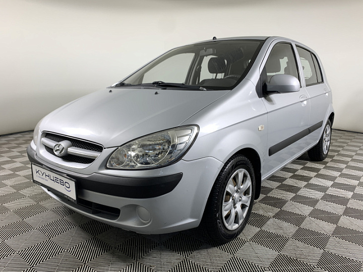 HYUNDAI Getz 1.4, 2007 года, Автоматическая, Серебристый