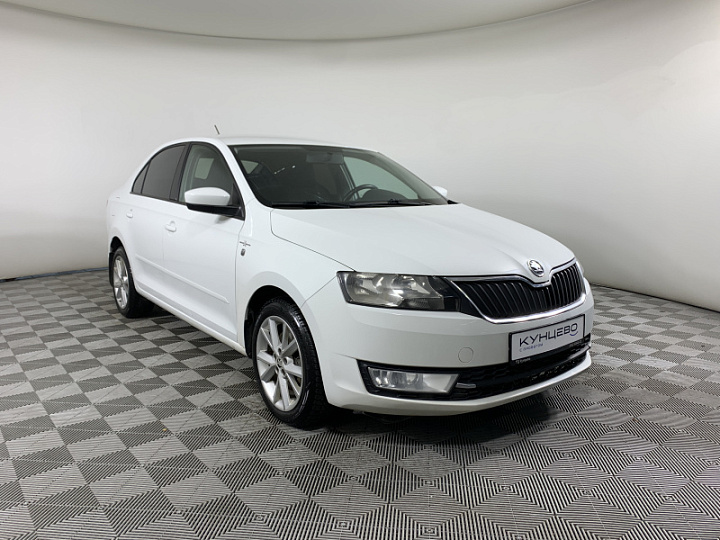 SKODA Rapid 1.4, 2015 года, Робот, БЕЛЫЙ