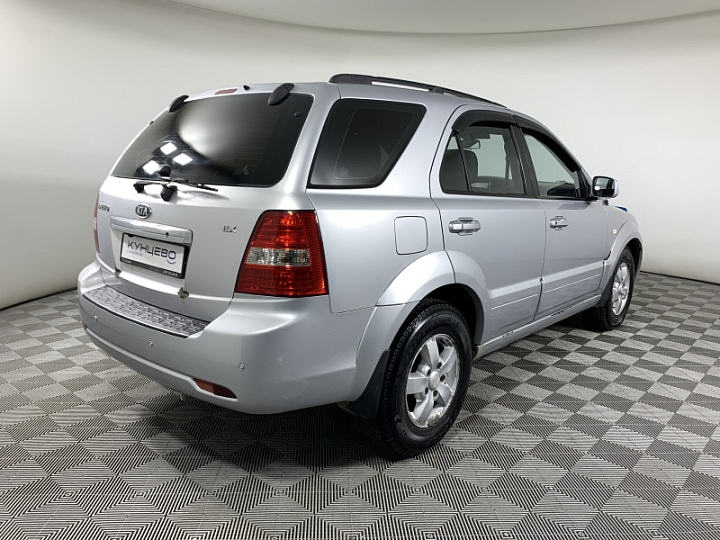 KIA Sorento 2.5, 2007 года, Автоматическая, Серебристый