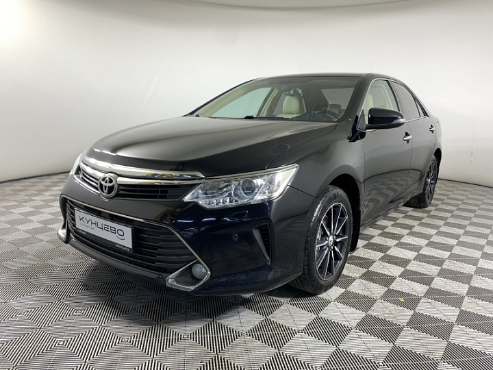TOYOTA Camry 2.5, 2014 года, Автоматическая, Черный металлик