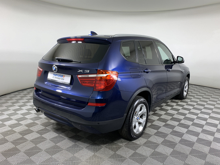 BMW X3 2, 2015 года, Автоматическая, СИНИЙ