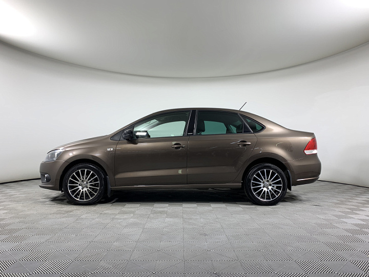 VOLKSWAGEN Polo 1.6, 2014 года, Автоматическая, КОРИЧНЕВЫЙ
