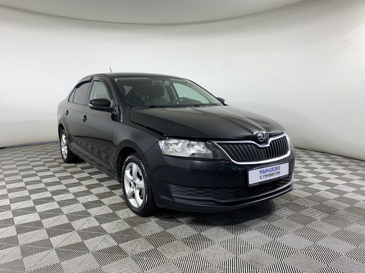 SKODA Rapid 1.6, 2018 года, Механика, ЧЕРНЫЙ