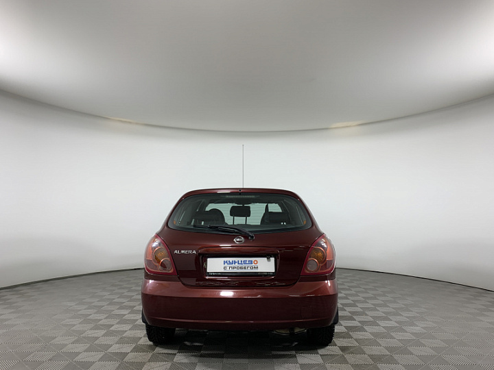 NISSAN Almera 1.8, 2005 года, Автоматическая, ТЕМНО-БОРДОВЫЙ