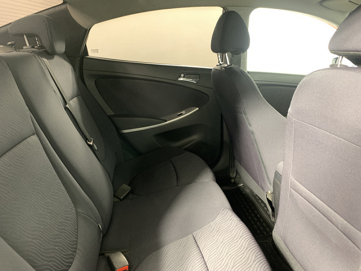 HYUNDAI Solaris 1.4, 2011 года, Механика, Серо-голубой