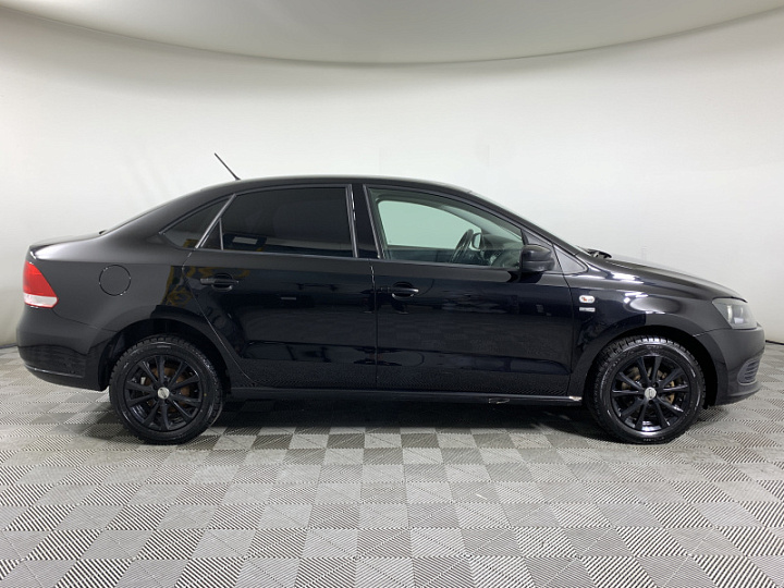 VOLKSWAGEN Polo 1.6, 2013 года, Автоматическая, ЧЕРНЫЙ