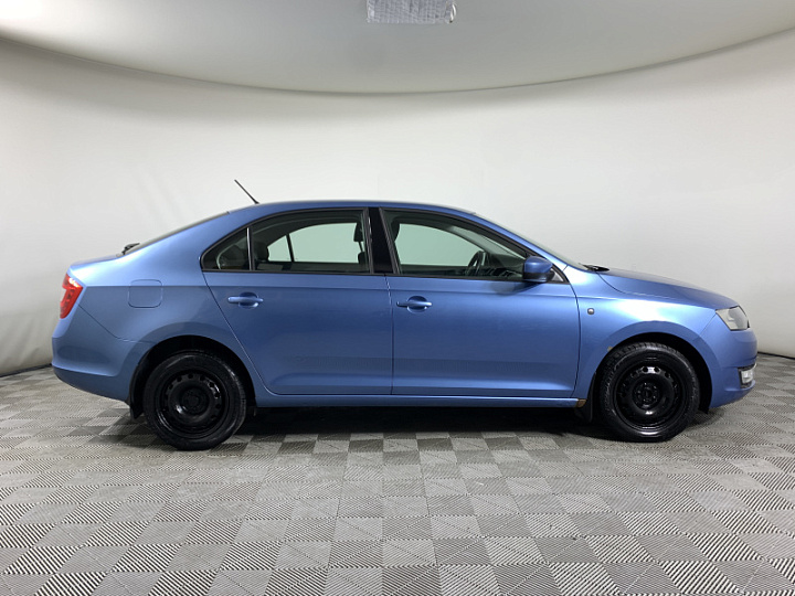 SKODA Rapid 1.6, 2014 года, Автоматическая, СИНИЙ