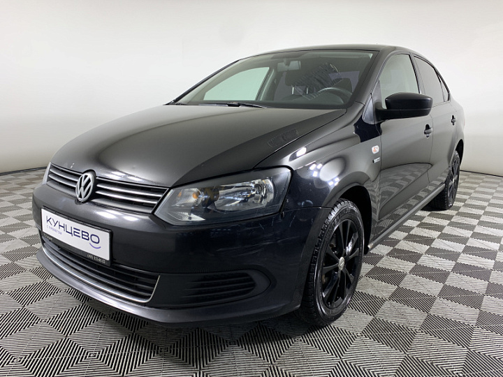 VOLKSWAGEN Polo 1.6, 2013 года, Автоматическая, ЧЕРНЫЙ