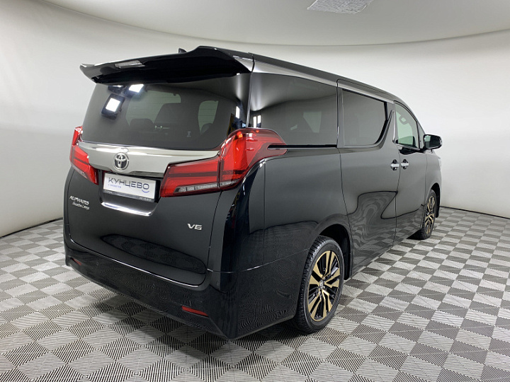 TOYOTA Alphard 3.5, 2018 года, Автоматическая, ЧЕРНЫЙ