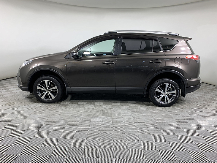 TOYOTA RAV4 2, 2018 года, Вариатор, Серо-коричневый