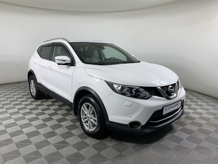 NISSAN Qashqai 2, 2017 года, Вариатор, БЕЛЫЙ