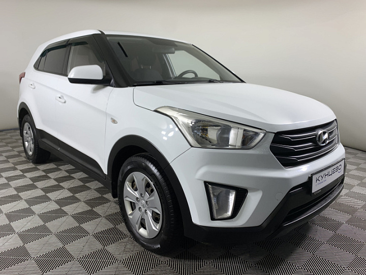 Hyundai Creta 1.6, 2019 года, Автоматическая, Белый