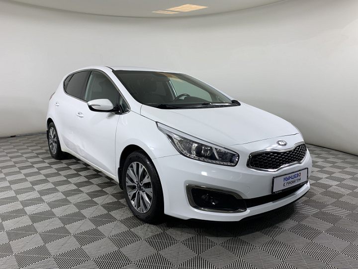 KIA Ceed 1.6, 2018 года, Автоматическая, БЕЛЫЙ