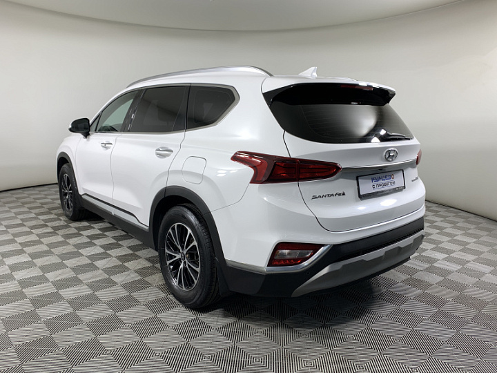 HYUNDAI Santa Fe 2.2, 2019 года, Автоматическая, БЕЛЫЙ