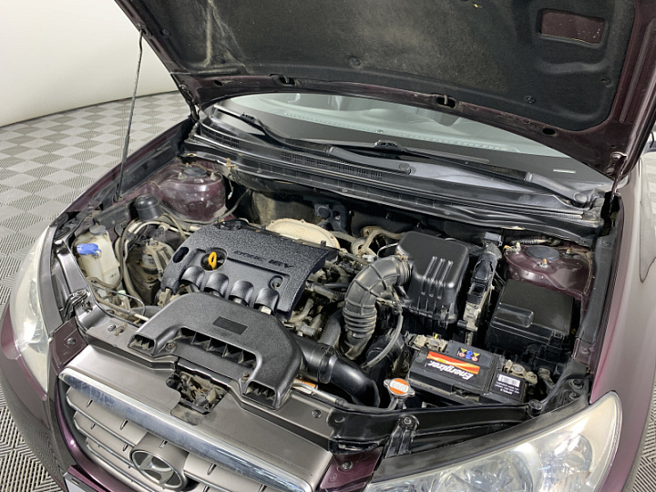 HYUNDAI Elantra 1.6, 2007 года, Механика, Вишневый