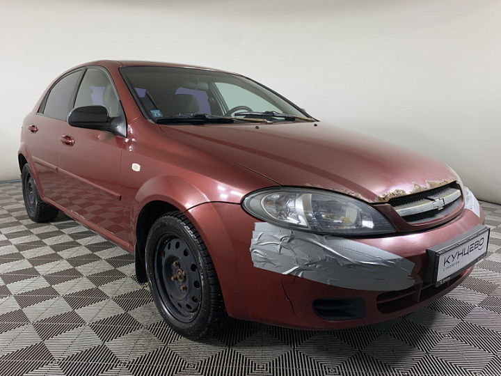 CHEVROLET Lacetti 1.4, 2007 года, Механика, ТЕМНО-БОРДОВЫЙ
