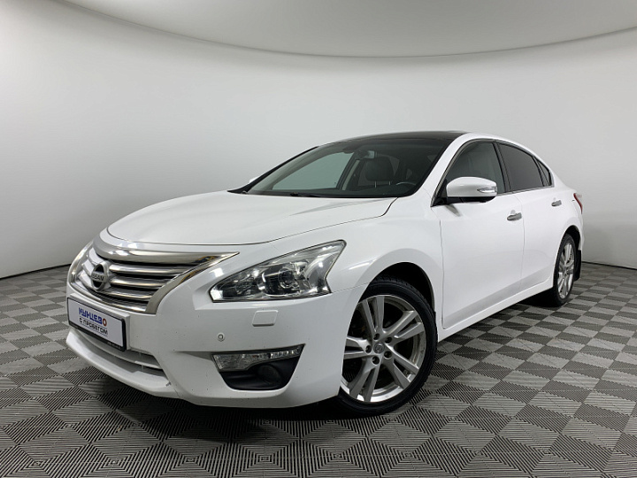 NISSAN Teana 2.5, 2015 года, Вариатор, БЕЛЫЙ