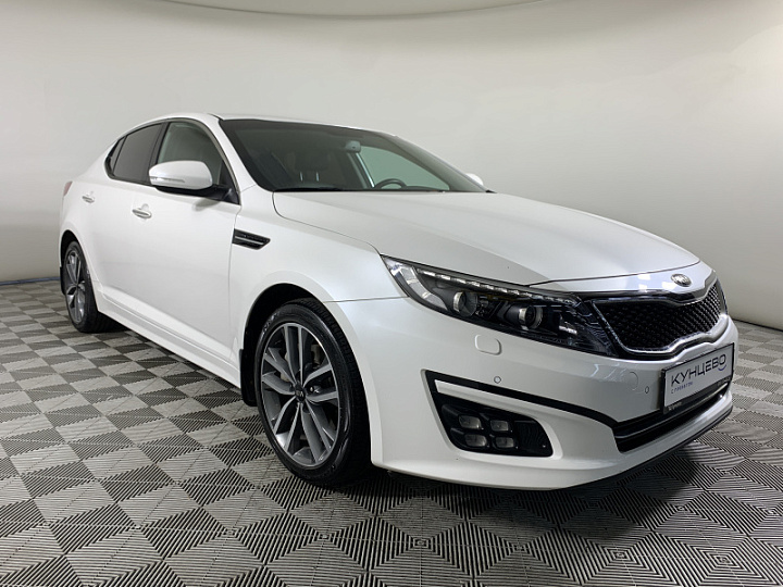KIA Optima 2.4, 2014 года, Автоматическая, БЕЛЫЙ