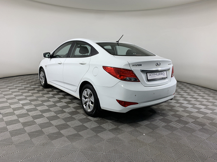 HYUNDAI Solaris 1.6, 2015 года, Механика, БЕЛЫЙ