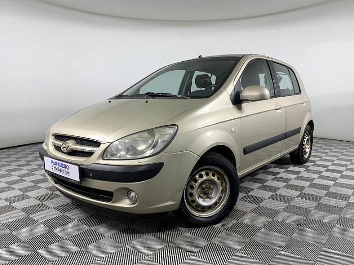 HYUNDAI Getz 1.4, 2005 года, Механика, БЕЖЕВЫЙ