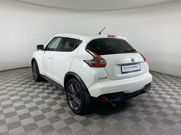 NISSAN Juke 1.6, 2014 года, Вариатор, БЕЛЫЙ