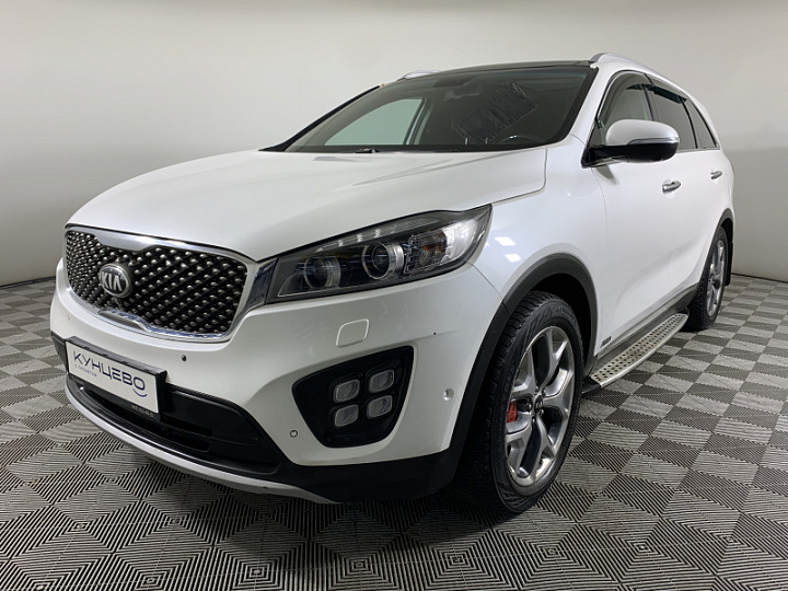 KIA Sorento 3.3, 2017 года, Автоматическая, БЕЛЫЙ