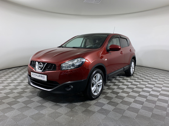 NISSAN Qashqai 2, 2010 года, Вариатор, КРАСНЫЙ