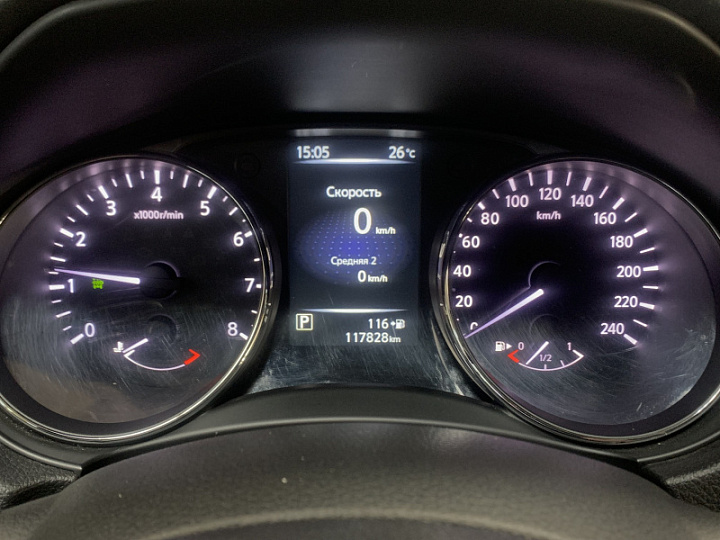 Nissan X-Trail 2.5, 2017 года, Вариатор, ЧЕРНЫЙ